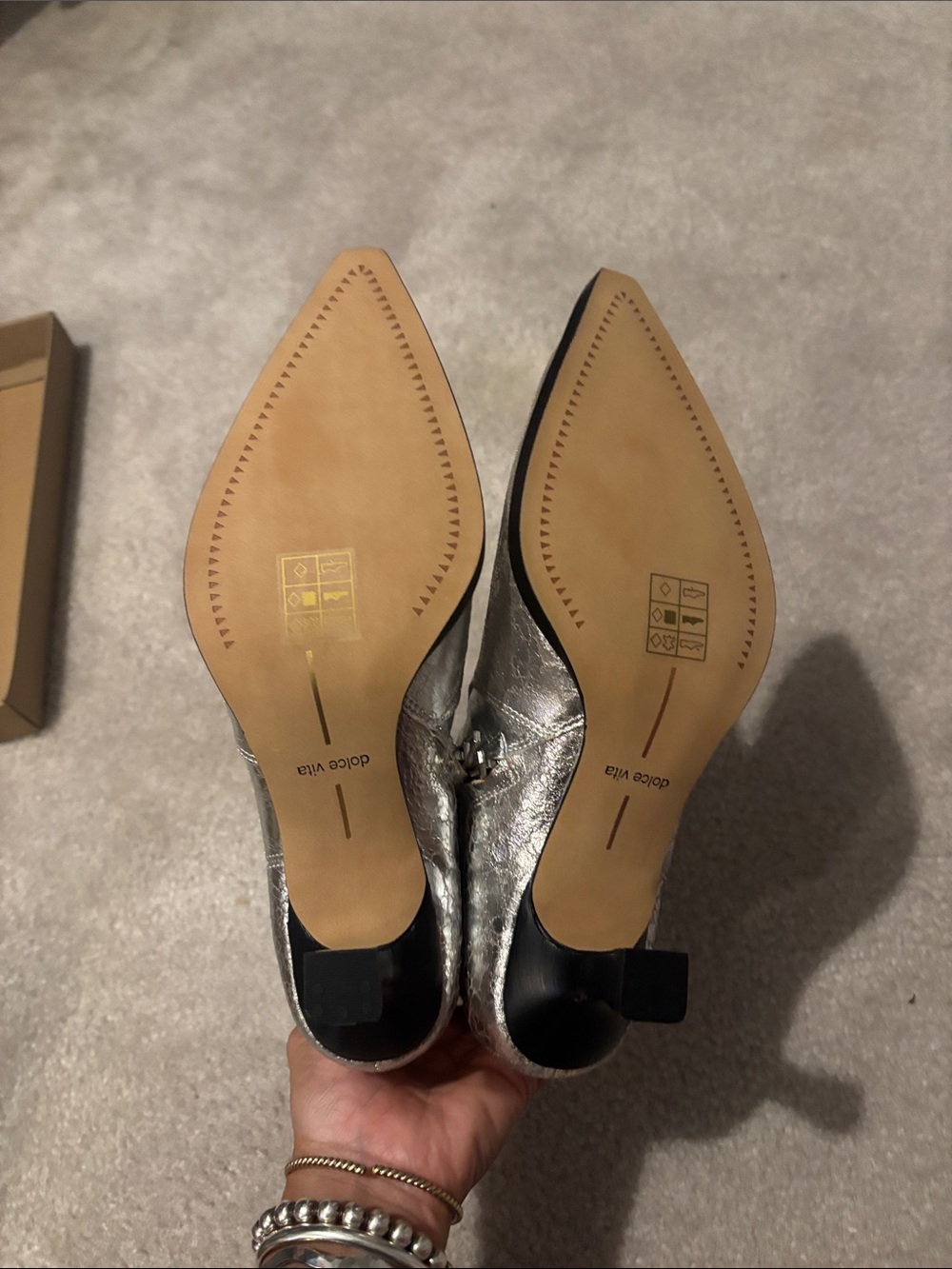 Silver Booties - Picture 5 of 5
